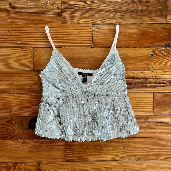 Sequin Tank Top - Picture 2 of 4